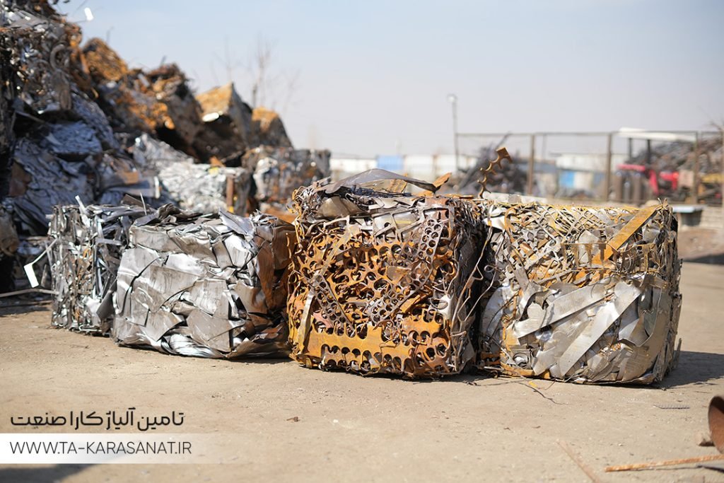 قالب پرس ضایعات آهن